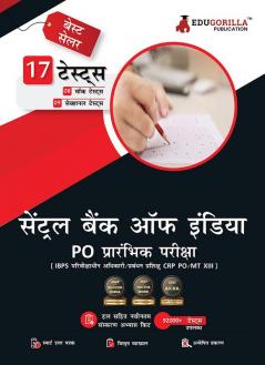 Central Bank Of India PO Prelims (IBPS CRP PO/MT XIII) Book 2023 (Hindi Edition) - 8 Full Length Mock Tests and 9 Sectional Tests (1100 Solved Questions) with Free Access to Online Tests