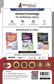 General Knowledge For Railway Book 2023 (English Edition) - 26 Solved Topic-wise Tests Useful for NTPC Group D ALP Paramedical Apprentice with Free Access to Online Tests