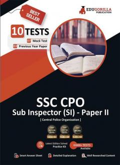 SSC CPO Sub Inspector (SI) Paper II Exam 2023 (English Edition) - 7 Mock Tests and 3 Previous Year Papers (2000 Solved Questions) with Free Access to Online Tests