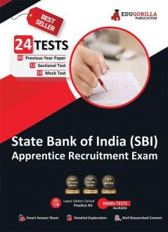 SBI Apprentice Exam 2023 (English Edition) - 10 Mock Tests 12 Sectional Tests and 2 Previous Year Papers (1500 Solved Questions) with Free Access To Online Tests