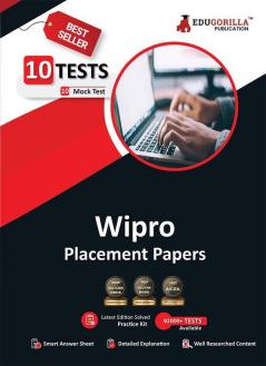 Wipro Elite NTH Placement Papers Book 2023 - 10 Mock Tests (Quantitative Aptitude Verbal Ability Logical Reasoning Coding) with Free Access to Online Tests