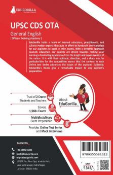 UPSC CDS OTA General English Book 2023 (English Edition) - 10 Mock Tests and 4 Previous Year Papers (1600 Solved Questions) with Free Access to Online Tests