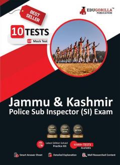 Jammu and Kashmir Police Sub Inspector Recruitment Book 2023 (English Edition) - 10 Full Length Mock Tests (1200 Solved Questions for Self Evaluation) with Free Access To Online Tests