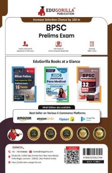 BPSC Combined Competitive Prelims Exam 2023 (English Edition) - 10 Full Length Mock Tests (1500 Solved Objective Questions) with Free Access to Online Tests