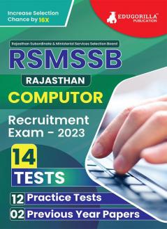 RSMSSB Rajasthan Computor Book 2023 (English Edition) - 10 Full Length Mock Tests and 2 Previous Year Papers (1200 Solved Questions) with Free Access to Online Tests