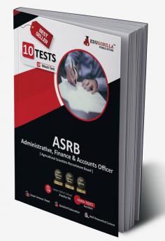 ASRB Administrative Finance and Accounts Officer Book 2023 (English Edition) - 10 Full Length Mock Tests (2000 Solved Questions) with Free Access to Online Tests