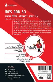 IBPS RRB SO General Banking Officer Scale 2 Exam 2024 (Hindi Edition) - 10 Full Length Practice Mock Tests (2000+ MCQs) with Free Access to Online Tests