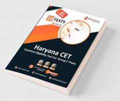Haryana CET Group C Book 2023 (English Edition) - 10 Full Length Mock Tests (1000 Solved Questions) Including Haryana General Knowledge Subject with Free Access to Online Tests
