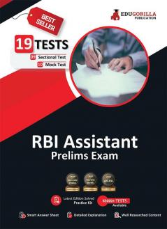 RBI Assistant Prelims Exam 2023 (English Edition) - 10 Full Length Mock Tests and 9 Sectional Tests (1300 Solved Questions) with Free Access To Online Tests