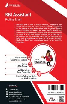 RBI Assistant Prelims Exam 2023 (English Edition) - 10 Full Length Mock Tests and 9 Sectional Tests (1300 Solved Questions) with Free Access To Online Tests