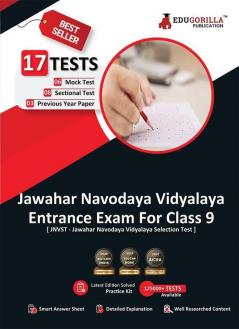 Jawahar Navodaya Vidyalaya Entrance Class 9 Book 2023 (English Edition) - 6 Mock Tests 8 Sectional Tests and 3 Previous Year Papers (1100 Solved Questions) with Free Access to Online Tests