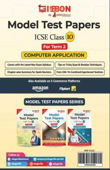 ICSE Model Test Papers For Class X Computer Applications | Prep Up with Gibbon Publishing by EduGorilla