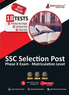 SSC Selection Post Phase XI (Matriculation level) Book 2023 (English Edition) - 8 Mock Tests 8 Sectional Tests 2 Previous Year Papers (1200 Solved Questions) - Free Access to Online Tests