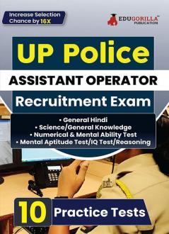 UP Police Assistant Operator Exam Preparation Book 2024 (English Edition) - 10 Practice Mock Tests (2000 Solved MCQs) with Free Access to Online Tests