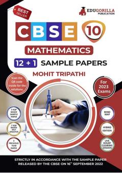 CBSE Class X - Mathematics Sample Paper Book | 12 +1 Sample Paper | According to the latest syllabus prescribed by CBSE