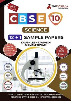 CBSE Class X - Science Sample Paper Book | 12 +1 Sample Paper | According to the latest syllabus prescribed by CBSE