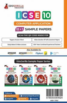 ICSE Class X -Computer Application Sample Paper Book | 12 +1 Sample Paper | According to the latest syllabus prescribed by CISCE