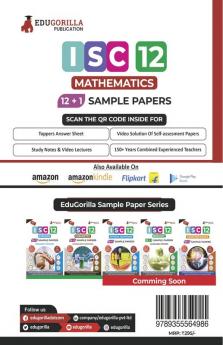 ISC Class XII - Mathematics Sample Paper Book | 12 +1 Sample Paper | According to the latest syllabus prescribed by CISCE