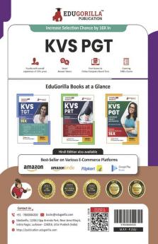 KVS PGT Book 2023 : Post Graduate Teacher (English Edition) - 8 Mock Tests and 3 Previous Year Papers (1000 Solved Questions) with Free Access to Online Tests