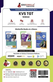 KVS TGT Science Exam Prep Book 2023 (Subject Specific) : Trained Graduate Teacher (English Edition) - 5 Mock Tests (Solved) with Free Access to Online Tests