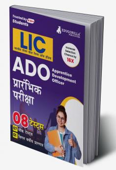 LIC ADO Apprentice Development Officer Prelims Exam 2023 (Hindi Edition) - 7 Full Length Mock Tests and 1 Previous Year Paper with Free Access to Online Tests