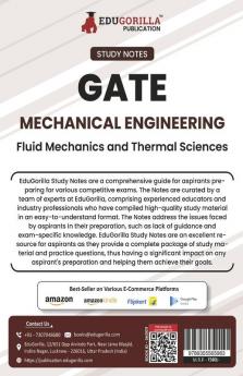 GATE Mechanical Engineering Fluid Mechanics and Thermal Sciences Topic-wise Notes | A Complete Preparation Study Notes with Solved MCQs