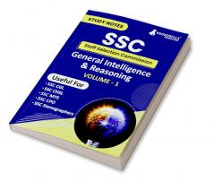 Study Notes for General Intelligence and Reasoning (Vol 1) - Topicwise Notes for CGL CHSL SSC MTS CPO and Other SSC Exams with Solved MCQs