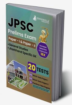 JPSC Prelims Exam (Paper I & II) Exam 2023 (English Edition) - 10 Full Length Mock Tests and 10 Previous Year Papers with Free Access to Online Tests