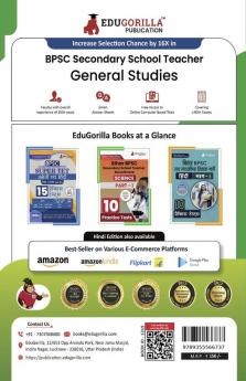 Bihar Secondary School Teacher General Studies Book 2023 (Part II of Paper 2) Conducted by BPSC - 20 Practice Tests with Free Access to Online Tests