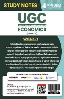 UGC NET Paper II Economics (Vol 2) Topic-wise Notes (English Edition) | A Complete Preparation Study Notes with Solved MCQs