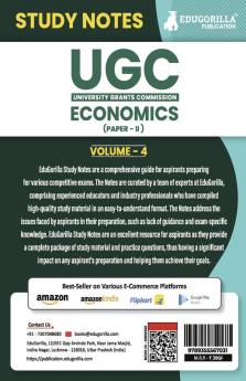 UGC NET Paper II Economics (Vol 4) Topic-wise Notes (English Edition) | A Complete Preparation Study Notes with Solved MCQs