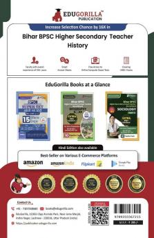 Bihar Higher Secondary School Teacher History Book 2023 (Part I) Conducted by BPSC - 10 Practice Mock Tests (1200+ Solved Questions) with Free Access to Online Tests