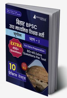 Bihar Higher Secondary School Teacher Geography Book 2023 (Part I) Conducted by BPSC - 10 Practice Mock Tests (1200+ Solved Questions) with Free Access to Online Tests