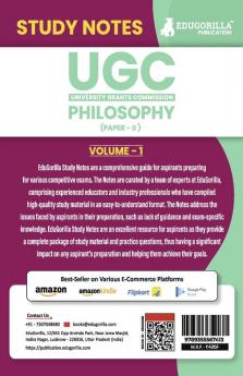 UGC NET Paper II Philosophy (Vol 1) Topic-wise Notes (English Edition) | A Complete Preparation Study Notes with Solved MCQs