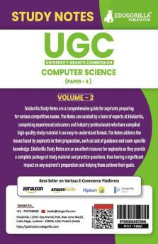 UGC NET Paper II Computer Science (Vol 2) Topic-wise Notes (English Edition) | A Complete Preparation Study Notes with Solved MCQs