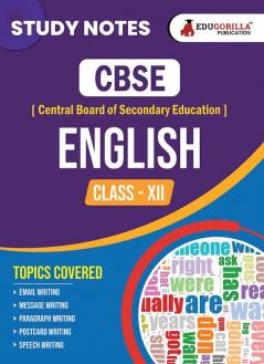 CBSE (Central Board of Secondary Education) Class XII Science - English Topic-wise Notes | A Complete Preparation Study Notes with Solved MCQs