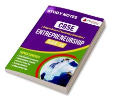 CBSE (Central Board of Secondary Education) Class XII Commerce - Entrepreneurship Topic-wise Notes | A Complete Preparation Study Notes with Solved MCQs