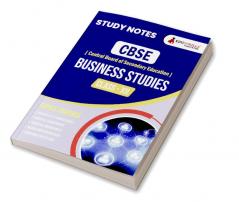 CBSE (Central Board of Secondary Education) Class XII Commerce - Business Studies Topic-wise Notes | A Complete Preparation Study Notes with Solved MCQs