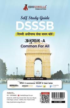 DSSSB PRT TGT PGT (Section-A) : Self Study Guide Book with 2 Solved Practice Tests - One Liner Questions : General Awareness Reasoning Arithmetical & Numerical Ability English and Hindi