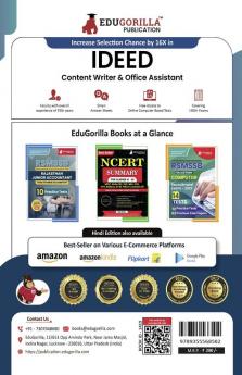 Rajasthan IDEED Content Writer & Office Assistant Book 2023 - Institute of Digital Education & Employment Development - 15 Practice Tests (1500 Solved MCQ) with Free Access to Online Tests