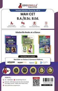 MAH B.A./B.Sc. B.Ed. CET Exam Prep Book 2023 | Maharashtra - Common Entrance Test | 15 Full Practice Tests (1500 Solved Questions) with Free Access To Online Tests