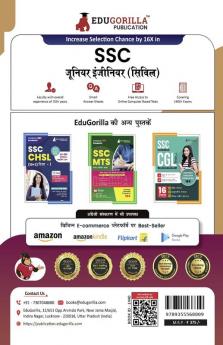 SSC Junior Engineer (Civil) Exam Book 2023 (Hindi Edition) - 10 Mock Tests (2000 Solved Questions) with Free Access to Online Tests