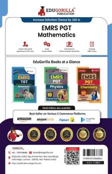 EMRS PGT Mathematics Exam Book 2023 (English Edition) - Eklavya Model Residential School Post Graduate Teacher - 10 Practice Tests (1500 Solved Questions) with Free Access To Online Tests