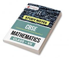 CBSE (Central Board of Secondary Education) Class VII - Mathematics Topic-wise Notes | A Complete Preparation Study Notes with Solved MCQs