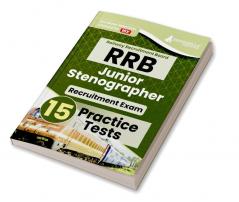 RRB Junior Stenographer Recruitment Exam Book 2023 (English Edition) | Railway Recruitment Board | 15 Practice Tests (2200+ Solved MCQs) with Free Access To Online Tests