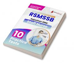 RSMSSB GNM - Staff Nurse (English Edition) Exam Book | Rajasthan Staff Selection Board | 10 Full Practice Tests with Free Access To Online Tests