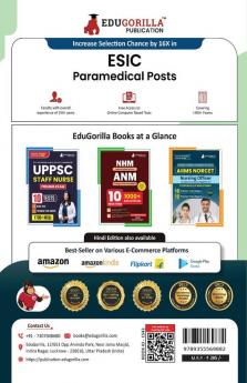 ESIC Paramedical : Common For All Posts Exam Book 2023 (English Edition) | Employees' State Insurance Corporation | 25 Practice Tests (1200+ Solved MCQs) with Free Access To Online Tests