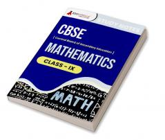 CBSE (Central Board of Secondary Education) Class IX - Mathematics Topic-wise Notes | A Complete Preparation Study Notes with Solved MCQs