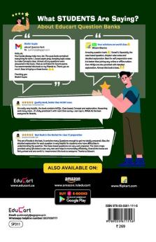 Educart Term 2 Biology CBSE Class 12 Objective & Subjective Question Bank 2022 (Exclusively on new Competency based Education pattern)