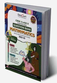 Educart CBSE Class 9 MATHEMATICS Question Bank Book for 2022-23 (Includes Chapter wise Theory & Practice Questions 2023)